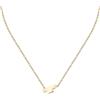 TRUSSARDI T-Logo Collana Donna in Acciaio, Zirconi - TJAXC10