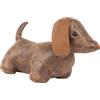 Paoletti Dexter Daschund Dog Fucide Porta in Pelle Fermata, Brown, One Size