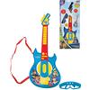 Lexibook Paw Patrol La Squadra dei Cuccioli Chitarra Elettronica illuminata con Microfono, Occhiali con Microfono, Canzoni Demo, MP3 Plug, Blu/Rosso, K260PALXB