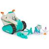 Paw Patrol Everest Deluxe Snowmobile, con lanciamissili, Snowboard e Action Figure da Collezione, Giocattoli per Bambini e Bambine da 3 Anni in su