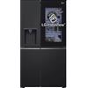 LG Frigorifero americano LG GSGV81EPLL InstaView, Sistema Multi Flow: Sì; raffreddamento frigorifero: No Frost; congelatore: Frost, Capacità netta totale 635 l, Rumorosità: 36 dB(A), LAN wireless, Dispenser acqua, ghiaccio, Dimensioni: L 91,3 cm A 179 P …