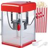 Rosenstein & Söhne Macchine per Pop-corn - macchina per popcorn: Macchina per popcorn retro professionale, Pentola in acciaio inox, Illuminazione interna (professionale, da cinema, grande)