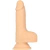 Naked Addiction 6.5" Thrusting Dong with Remote Vanilla