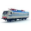 VITRAINS 2276 E464.282 Trenitalia livrea Vivalto bianca righe verdi/blu