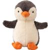 CHUNLINLAODA Pinguino Peluche 20cm, Morbido Pinguino Peluch, per Ragazzi Ragazze Regalo E Casa Decorazione Peluche Giocattolo (grigio)