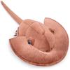 lilizzhoumax Peluche granchio a ferro di cavallo a tre spine 46cm/18" simulazione giocattolo morbido granchio a ferro di cavallo a tre spine Bambole Animali Selvatici, Regalo per Bambini e Amici