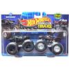Hot Wheels Monster Trucks Dark Knight Vs Classic TV Series, Demolition Doubles 1:64 Scale die cast