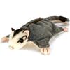 lilizzhoumax Peluche di scoiattolo aereo, 30 cm, animale simulato, Kawaii, scoiattolo di peluche realistico per animali selvatici, regalo per amici e bambini, peluche marrone
