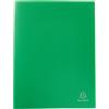 Exacompta 8823E Portalistini Opak in polipropilene opaco con buste interne lisce ad alta trasparenza, 20 buste e 40 facciate. Formato A4 Colore della copertina Verde chiaro