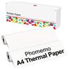 Phomemo M832 A4 Carta termica per stampante, 210 mm x 6,5 m(8,27" x