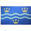 AZ FLAG Bandiera CONTEA di Cambridgeshire Azzuro 150x90cm - Bandiera County of Cambridge - Inghilterra 90 x 150 cm