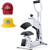 VEVOR Pressa a Caldo per Cappelli, Pressa per Trasferimento Termico di Cappelli 580 W Fai-da-te Piastra Riscaldante 215 x 100 mm per Pressa Termica, Macchina per Pressatura Caldo Controllo LED