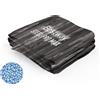 Bestway Liner di ricambio per piscina Steel Pro Max da 366x100 cm effetto legno grigio