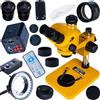 Rosfix Set Microscopio Trinoculare 7-50x - Camera 16MP 4K | 102mm | SMT