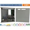 ENVIO SISTEMA INTEGRATO DI VIDEOSORVEGLIANZA 4 CANALI IN BOX METALLICO 8MP 4K CON UPS