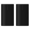Sonos PLAY nero (confezione da 2) - Cassa Bluetooth portatile, Resistente agli spruzzi d'acqua
