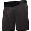 all Citizens Elite Ball Pouch Biancheria Intima da Uomo con Patta, Design Brevettato con Sacca per Palline, Tessuto ad Alte Prestazioni, Senza Gambe, Nero, X-Small