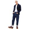Gap Camicia da Uomo a Maniche Lunghe Oxford Button Down, Tapestry Navy, L