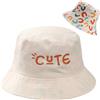 Malaxlx Cappello da sole per bambini, cappello da pescatore, cappello estivo, cappello da spiaggia, protezione UV, per ragazze e ragazzi, 2-4 anni