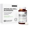 Zuccari Bromelina 500 mg Buonissima Integratore Drenante e Antinfiammatorio 60 Compresse Masticabili