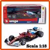 Burago Modellino auto scala 1/18 diecast f1 Ferrari SF25 Leclerc Miami GP 2025 Burago