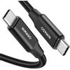 NIMASO Cavo USB C a USB C 3.1 Gen 2 10 Gbps trasferimento dati, 100 W 20 V/5 A, cavo di ricarica rapida 1 m, 4 K a 60 Hz per laptop, Thunderbolt 3, MacBook Pro, iPad Pro, Galaxy S23, dispositivi USB-C