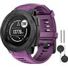 MYSNBKN Instinct Cinturino, Cinturino di Ricambio Regolabile Sportivo in Morbido Silicone per Instinct Smartwatch