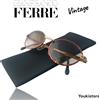 GIANFRANCO FERRE LUNETTES GIANFRANCO FERRE occhiali da sole GFF 203 DR0" RARE VINTAGE 90s"sunglasses Italy