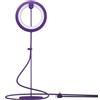 BILY Lampada da lettura portatile a LED con supporto USB, con 3 modalità di illuminazione, per PC portatile e smartphone, colore: viola