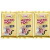 Mogyi Micro Pop Popcorn al Burro per Microonde, Snack Salato, Preparazione Rapida 3×80 g (Burro 240 g)