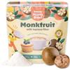 Happy Monkfruit Frutto del Monaco in Polvere 200g Dolcificante, 150 Porzioni, 3x Più Dolce dello Zucchero - Monk Fruit Senza Eritritolo - Sostituto dello Zucchero per Dolci, Keto, Vegano | Happy Monkfruit®