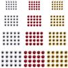 AHANDMAKER 240Pcs 3 Colori Esche Da Pesca Occhi Simulazione 3D Occhi Da Pesca Appiccicoso Artificiale Realistico Lure Eye per Ganci Esche Legare Mosche Streamers Esche Esche Artigianato Materiali 6mm