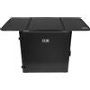 UDG U91049BL2 Ultimate Fold Out DJ Table Total Black MK2 Plus Wheels Tavolo Dj