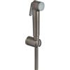 SET IDROSCOPINO COMPLETO GROHE TEMPESTA-F 30 GRIGIO ANTRACITE SPAZZOLATO