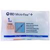 GIMA SIRINGA BD MICRO-FINE 0,5ml - 8mm - 30G - 324827 conf. 300 pz.