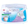 3M TRANSPORE 3M - 2,5cmx5m - bianco con dispenser - 1527NP-1SD