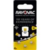 GIMA BATTERIE ACUSTICA RAYOVAC 10 blister 6 pz.