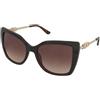 Guess GU00266 52F | Occhiali da Sole Graduati o Non Graduati | Prova Online | Plastica | Cat Eye | Marrone, Havana | Adrialenti