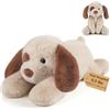 Bobbie & Laxi Cuscino di peluche per cani ponderato, regolabile da 61 cm e 2 kg, con borsa rimovibile in ceramica per compagno, regalo morbido e morbido per adulti, bambini, ragazzi e ragazze