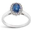 Alfieri & St. John - Anello Zaffiro e Diamanti 027990069064