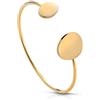 Mewo - Bracciale Diana in Acciaio Dorato BRWM147GO