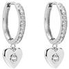 981 Jewels - Orecchini Brilliance Heart OR1277
