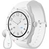 Techmade - Smartwatch Young con Auricolare Abbinato Bianco TM-YOUNG-WH