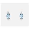 Mikiko - Orecchini 18K acquamarina ovale 6x4 ct.0,60 MO502304AM