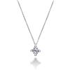 Mikiko - Gioiello Girocollo PL con Diamanti tra le Griffe PLC001D1010