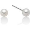 Miluna - Orecchini Oro 750‰ con perle vere bianche 5-5,5mm, PPN555BMV3