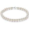 Miluna - Bracciale Oro 750‰ con perle vere bianche 5-5,5mm, PBR1674V