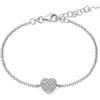 Miluna - Bracciale Giochi di Luce in Argento con Topazi Bianchi BRD1093