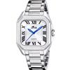 Lotus - Orologio Square Series con Bracciale in Acciaio Bianco 18967/1