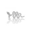 Vitae Gioielli - Orecchini Luxury Wild in Argento Serpente Corto LWOCSBR